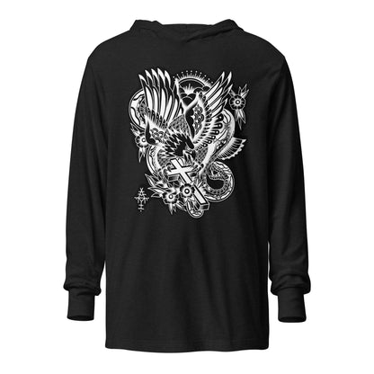 Tattooske Hooded long-sleeve tee